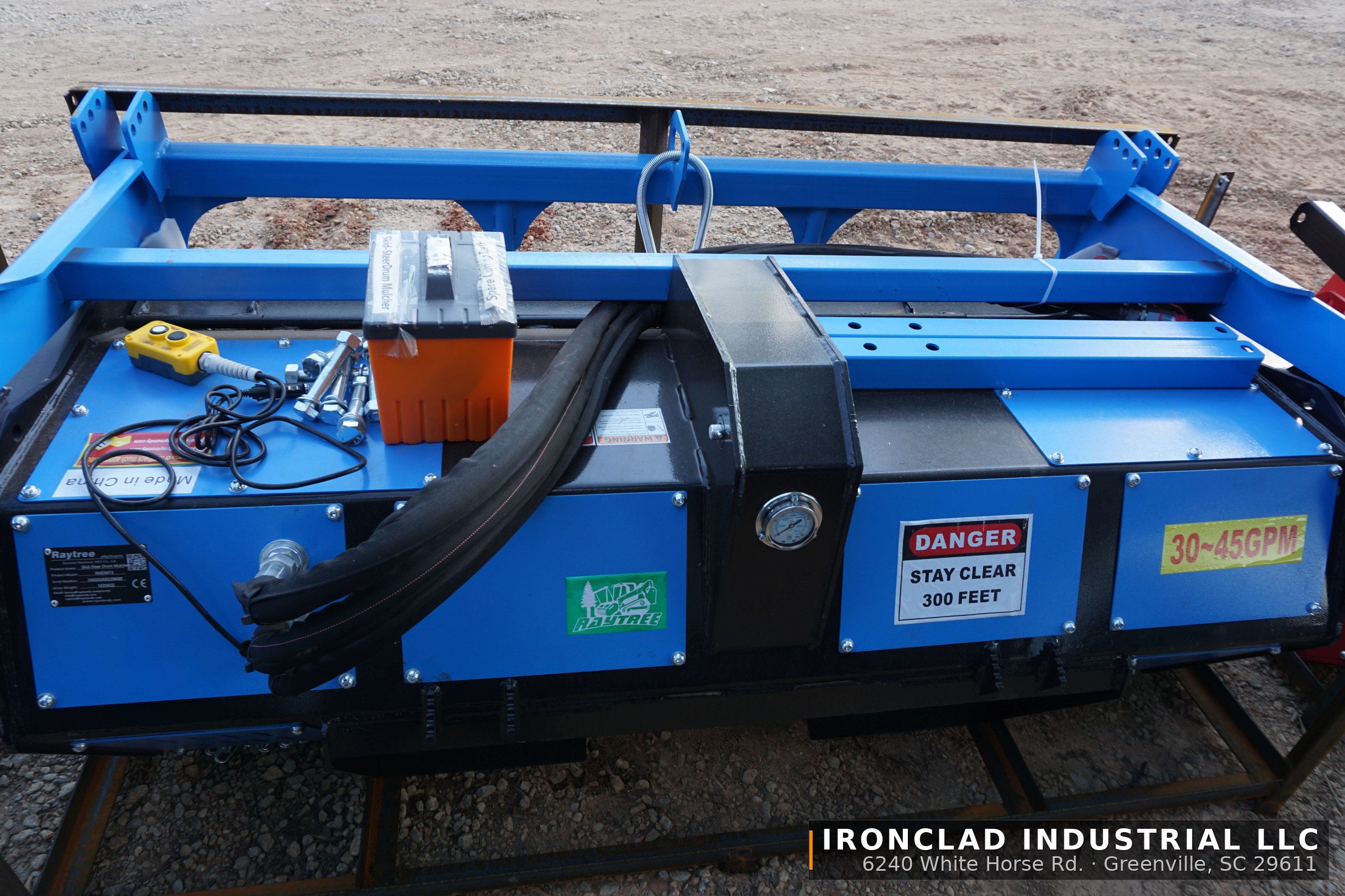 2026 Raytree RMDM72 — Raytree 72" Heavy Duty high-flow drum mulcher — photo 4