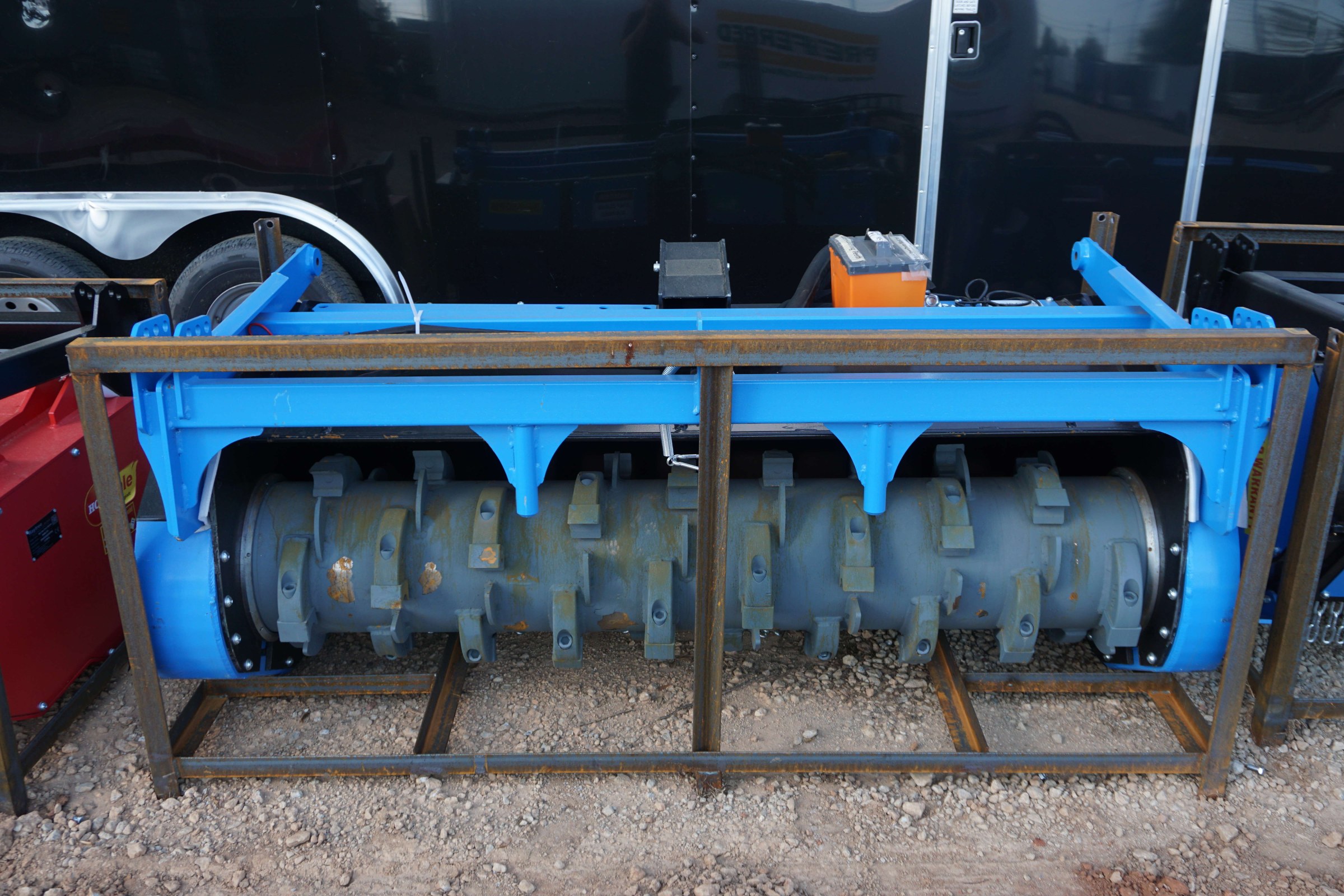 Raytree 72" Heavy Duty high-flow drum mulcher