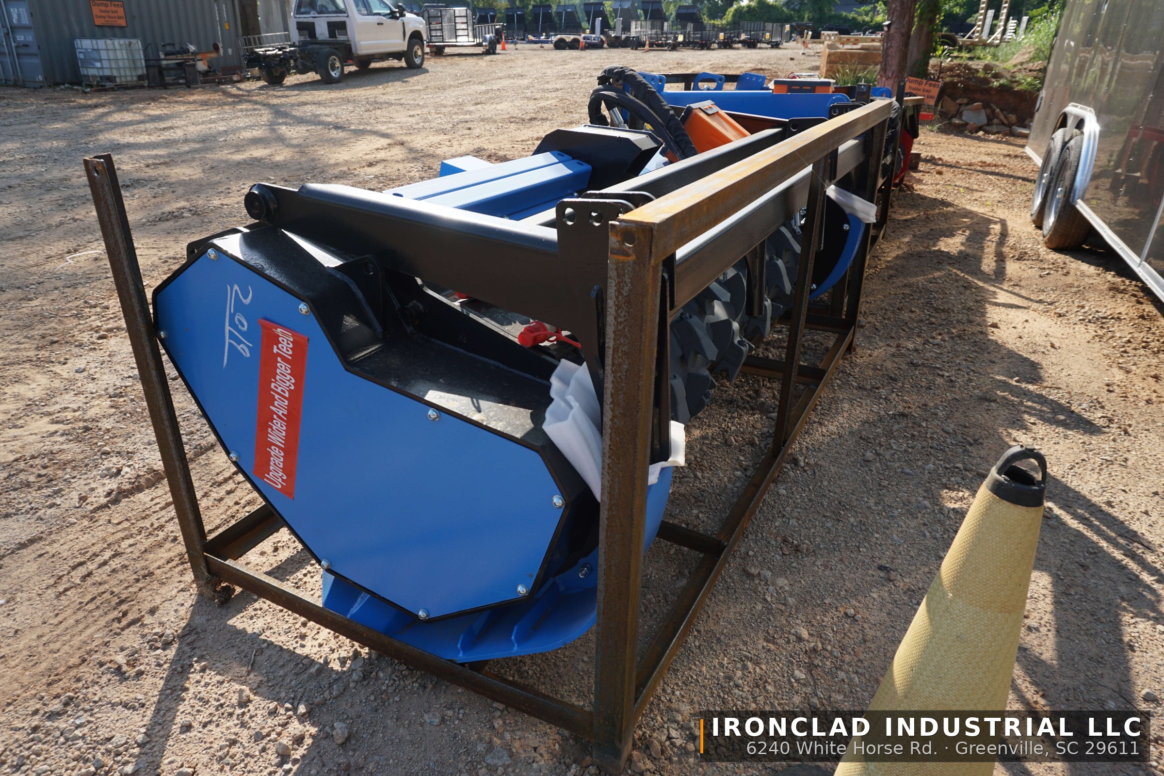2026 Raytree RMDM72SS — Raytree 72" Heavy Duty high-flow drum mulcher w/ upgraded teeth — photo 2