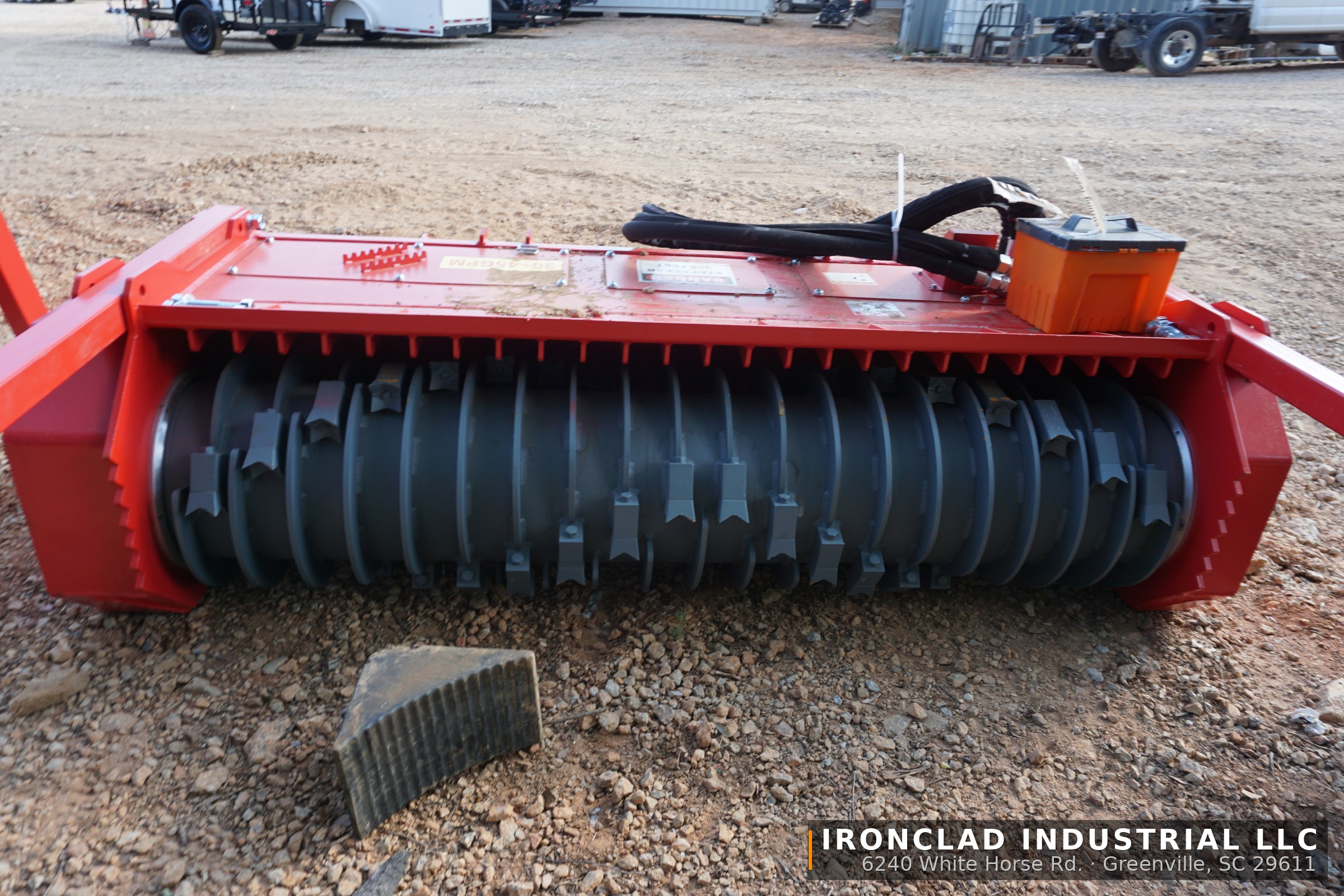 2026 Raytree RMBD72 — Raytree 72" High-Flow Skid Steer Drum Mulcher — photo 2